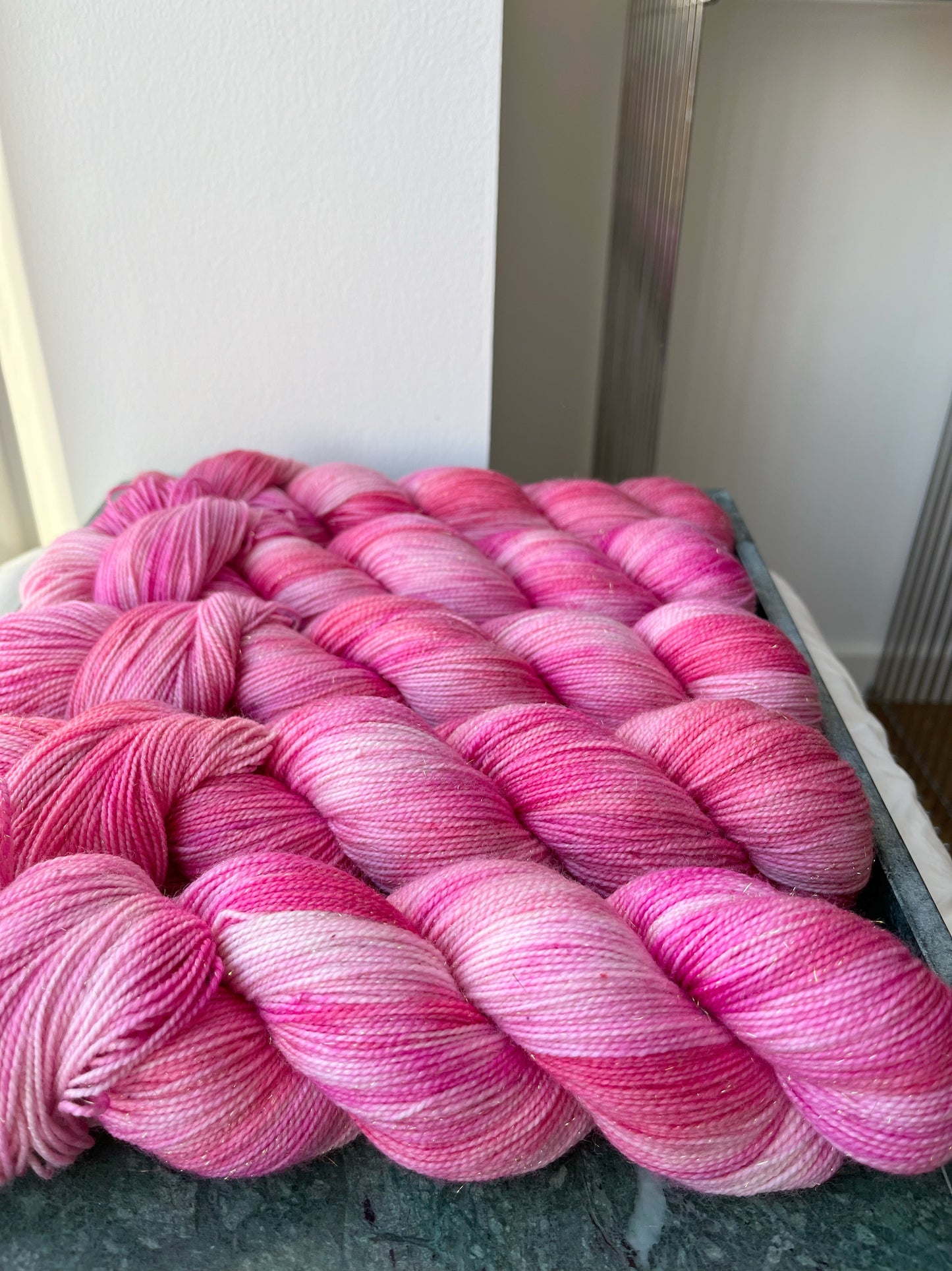 'Tornerose' -Sock Glitter 400m/100g.