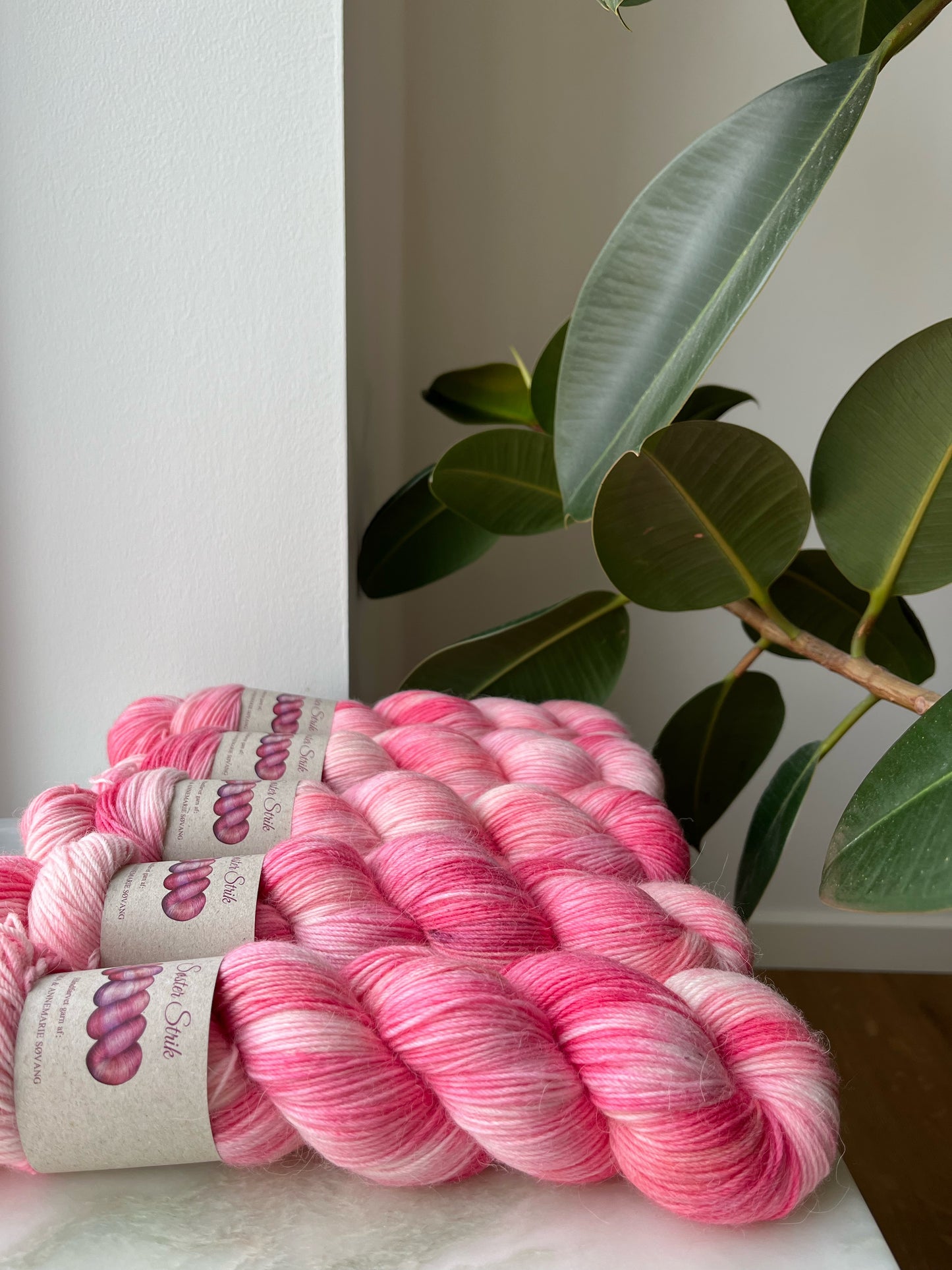 'Rabarber' - Alpakka Sock 400m /100g.