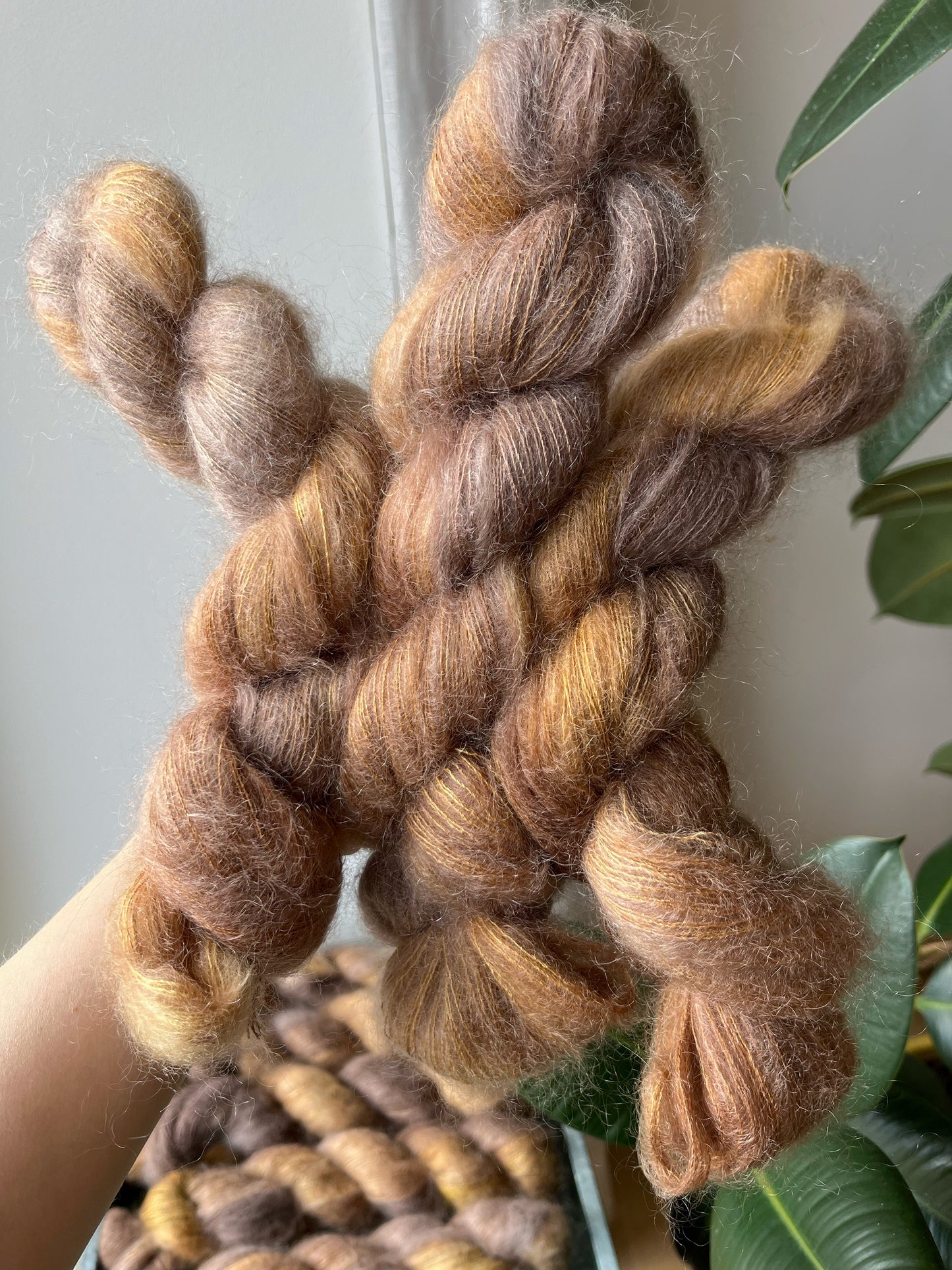 'En kaffepause' - Silk mohair 420m/50g.