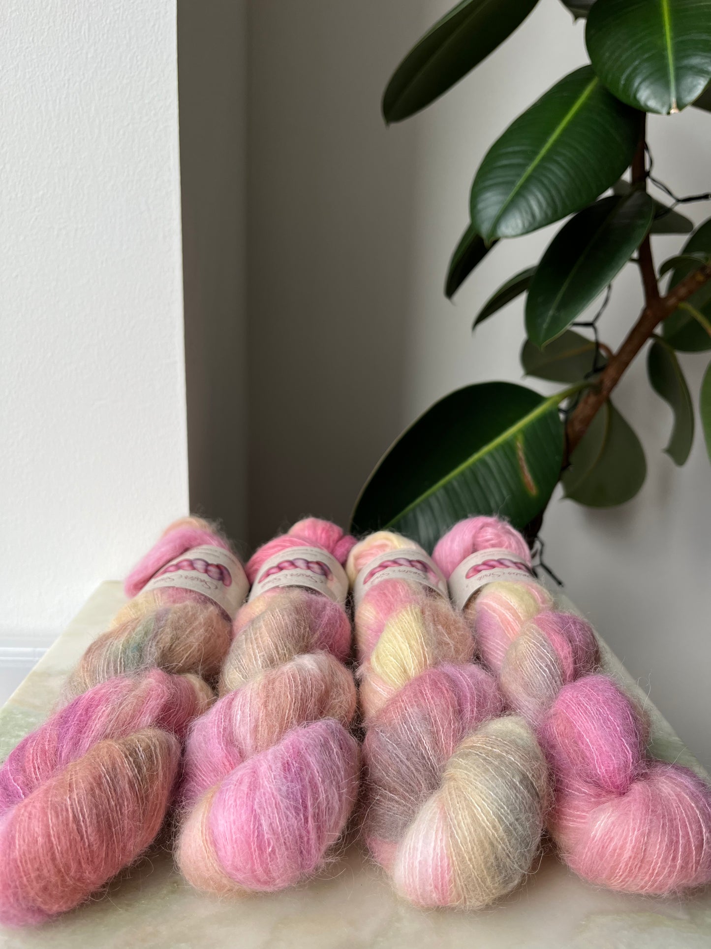 'Hortensia' - alpakka lace 400 m/50 g.