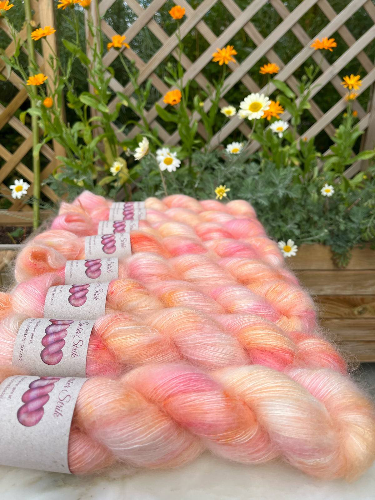 'Glasur' - silke mohair 420 m/50 g.