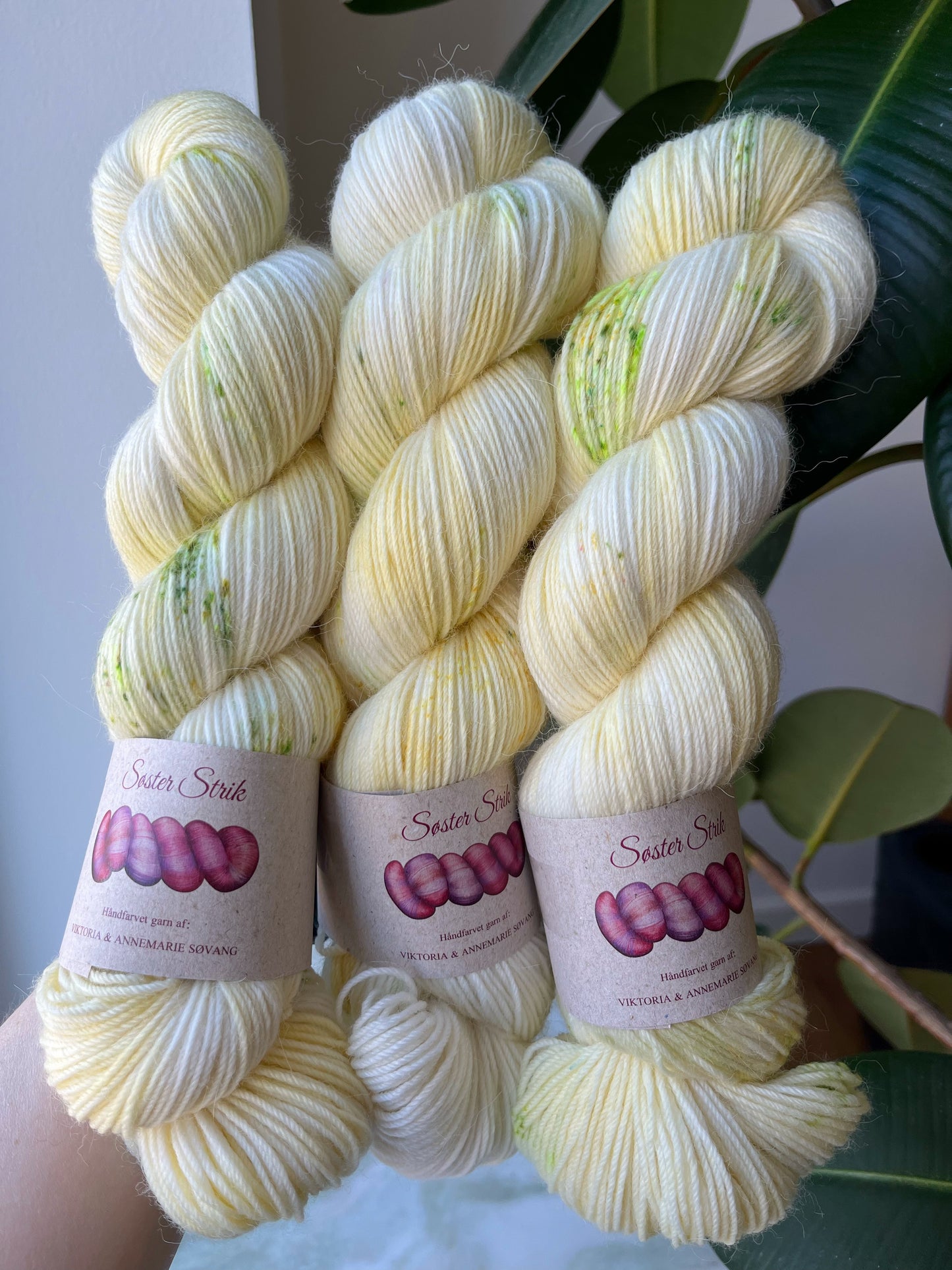 'Hyldeblomst' - Alpakka Sock 400m /100g.