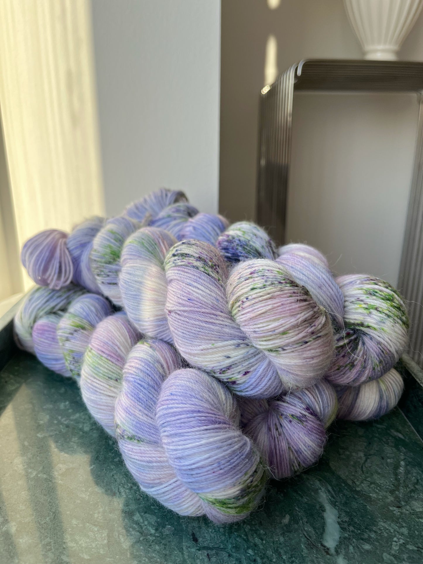 'Fransk Anemone' - Alpakka Sock 400m/100g.