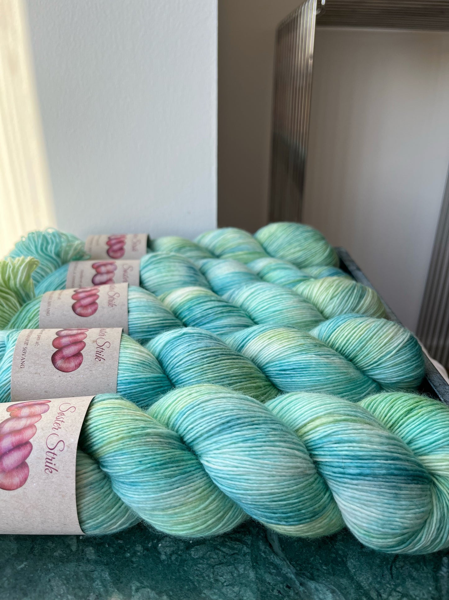 'Fisken' - Merino Singles 366m/100g.