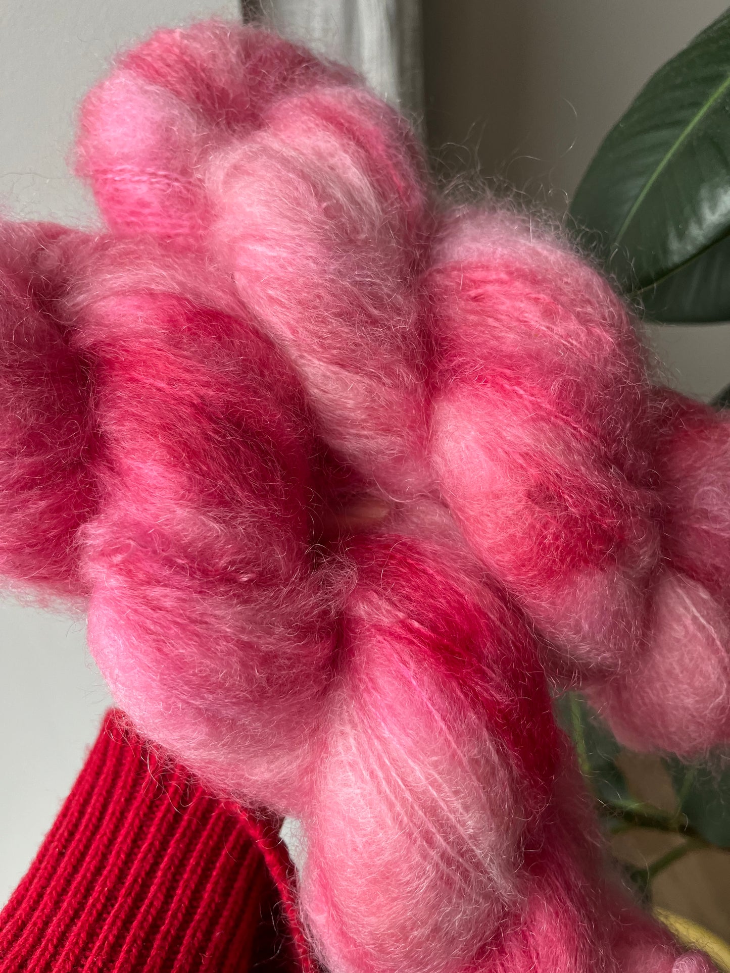 'Tornerose' - fat mohair 200 m/100 g.