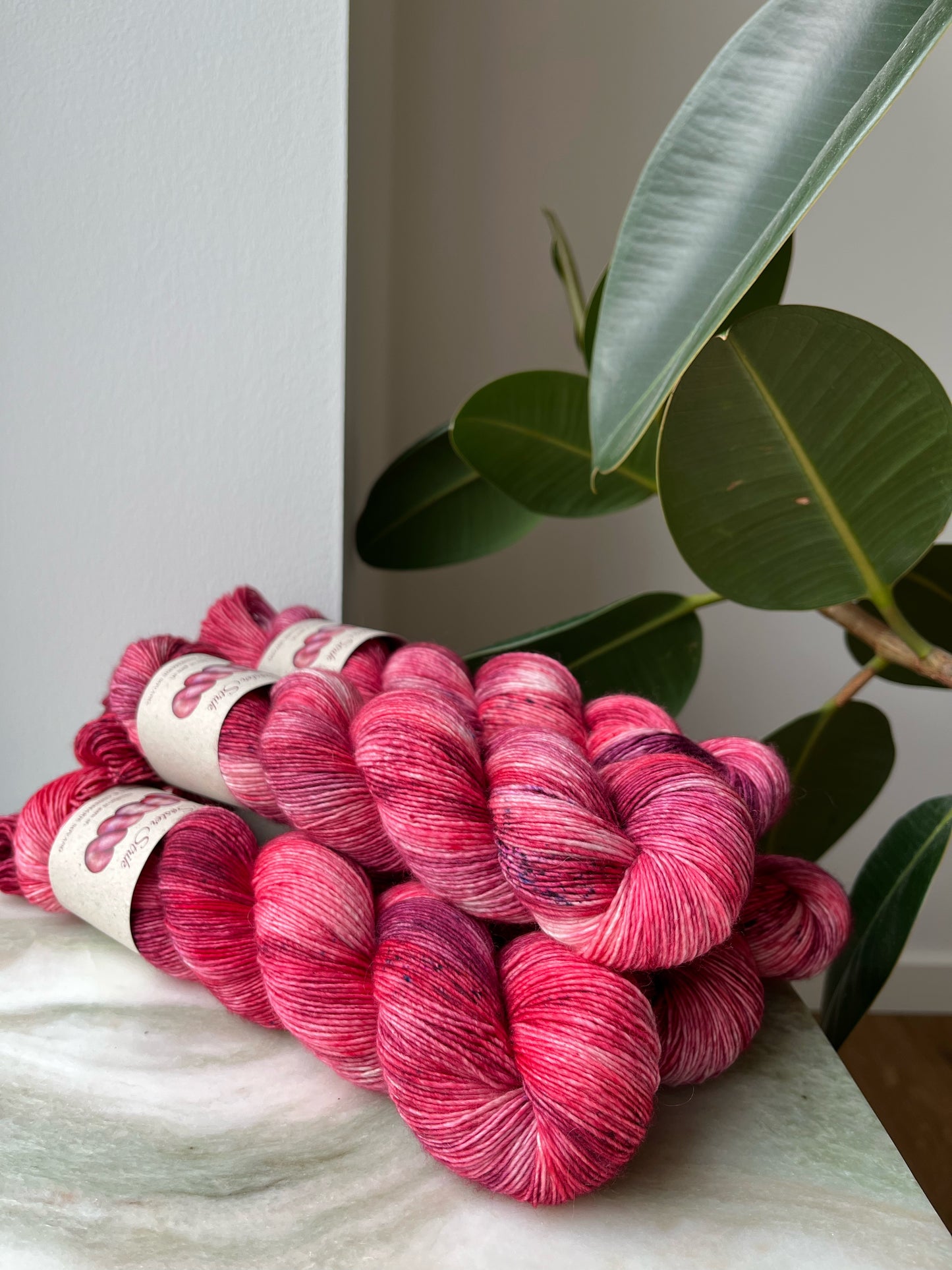 ‘Kirsebær’ Merino Singles 366m / 100g.