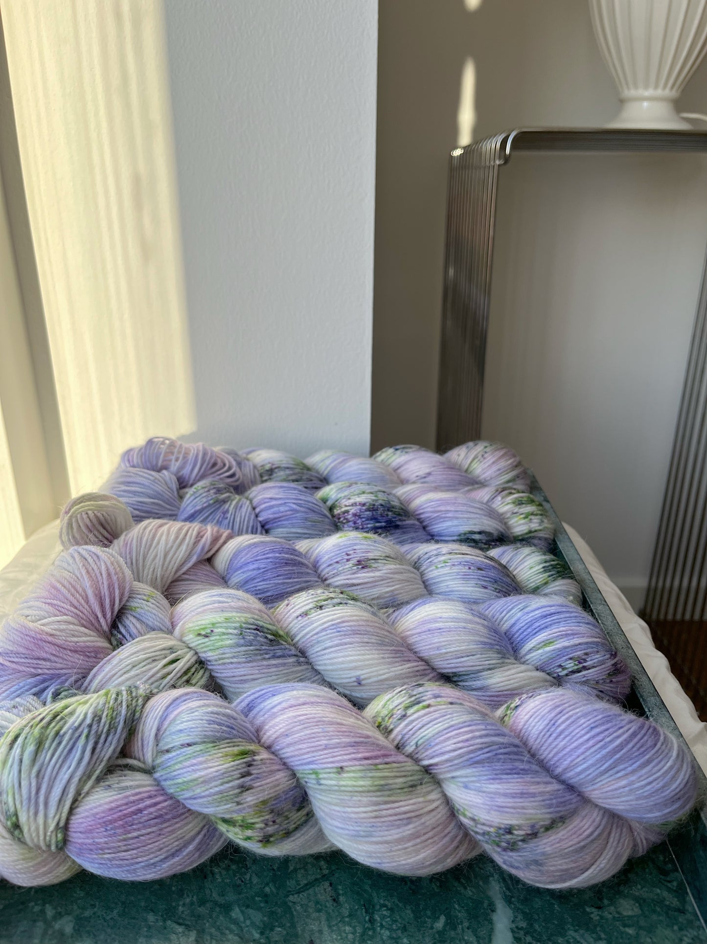 'Fransk Anemone' - Alpakka Sock 400m/100g.