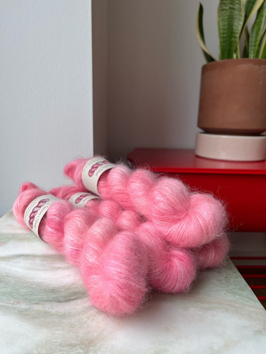 ‘Rabarber’ - Silk Mohair 420m / 50g.