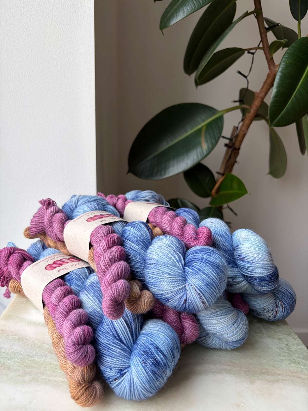 'Socktober 2026' Socksæt - 425m / 100 g. + 2x85m / 20g.