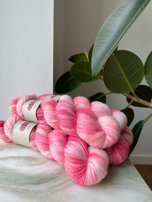 'Rabarber' - Alpakka Sock 400m /100g.