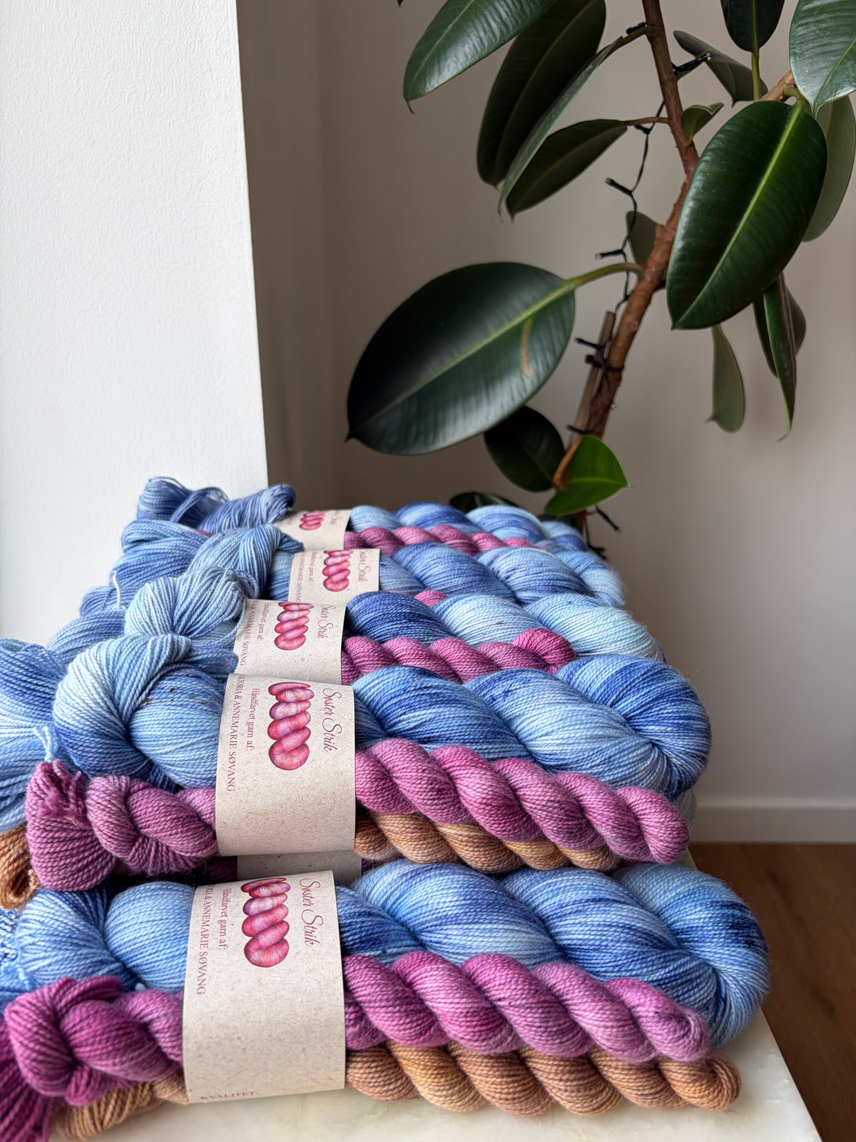 'Socktober 2026' Socksæt - 425m / 100 g. + 2x85m / 20g.