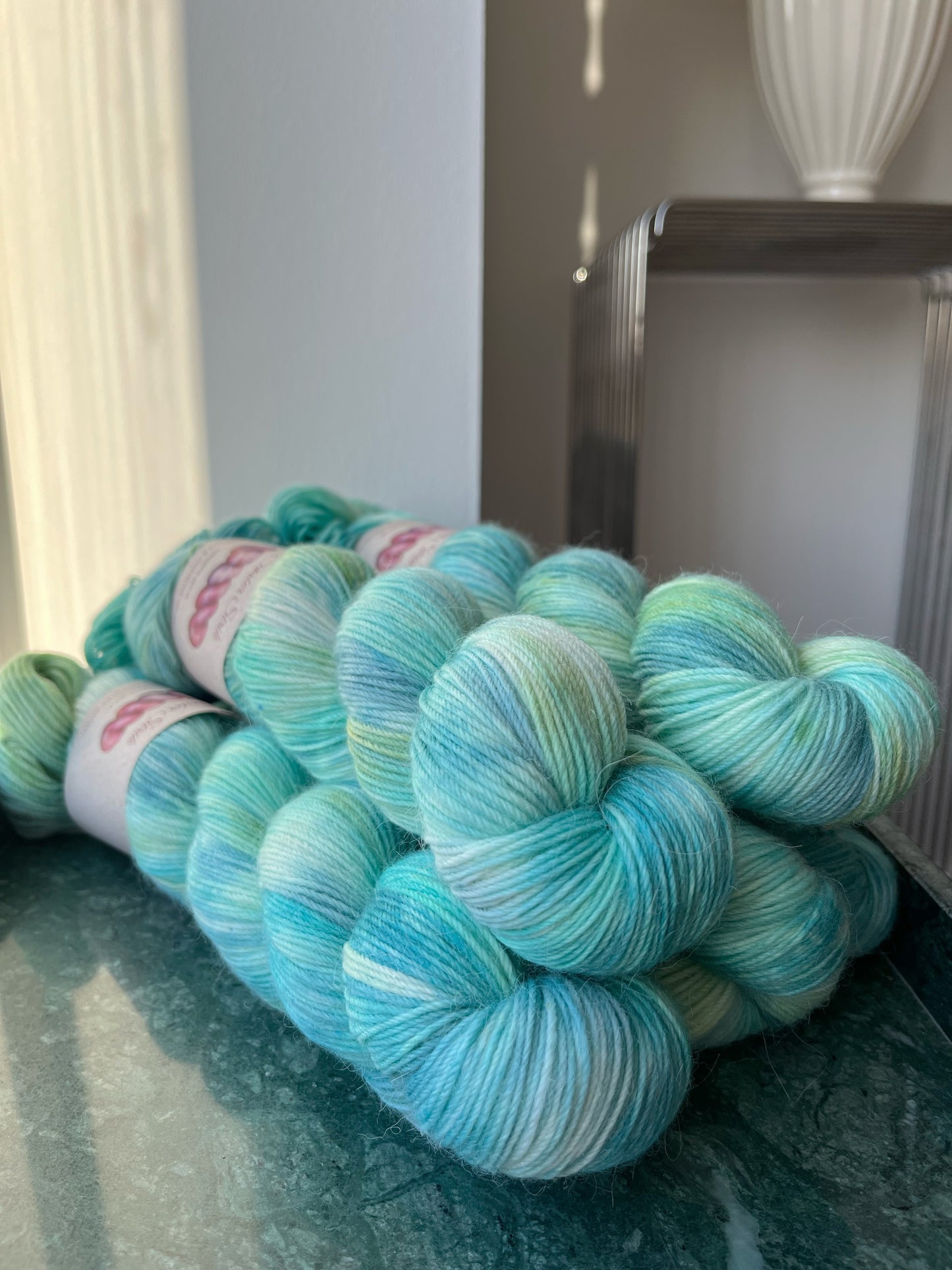 'Fisken' - Alpakka Sock 400m/100g.