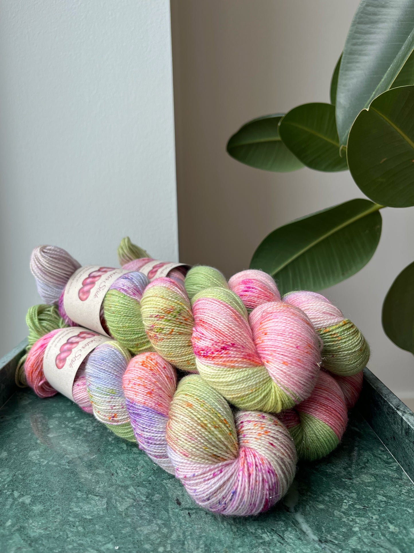 One pot wonder #3 - glitter sock 400 m/100 g.