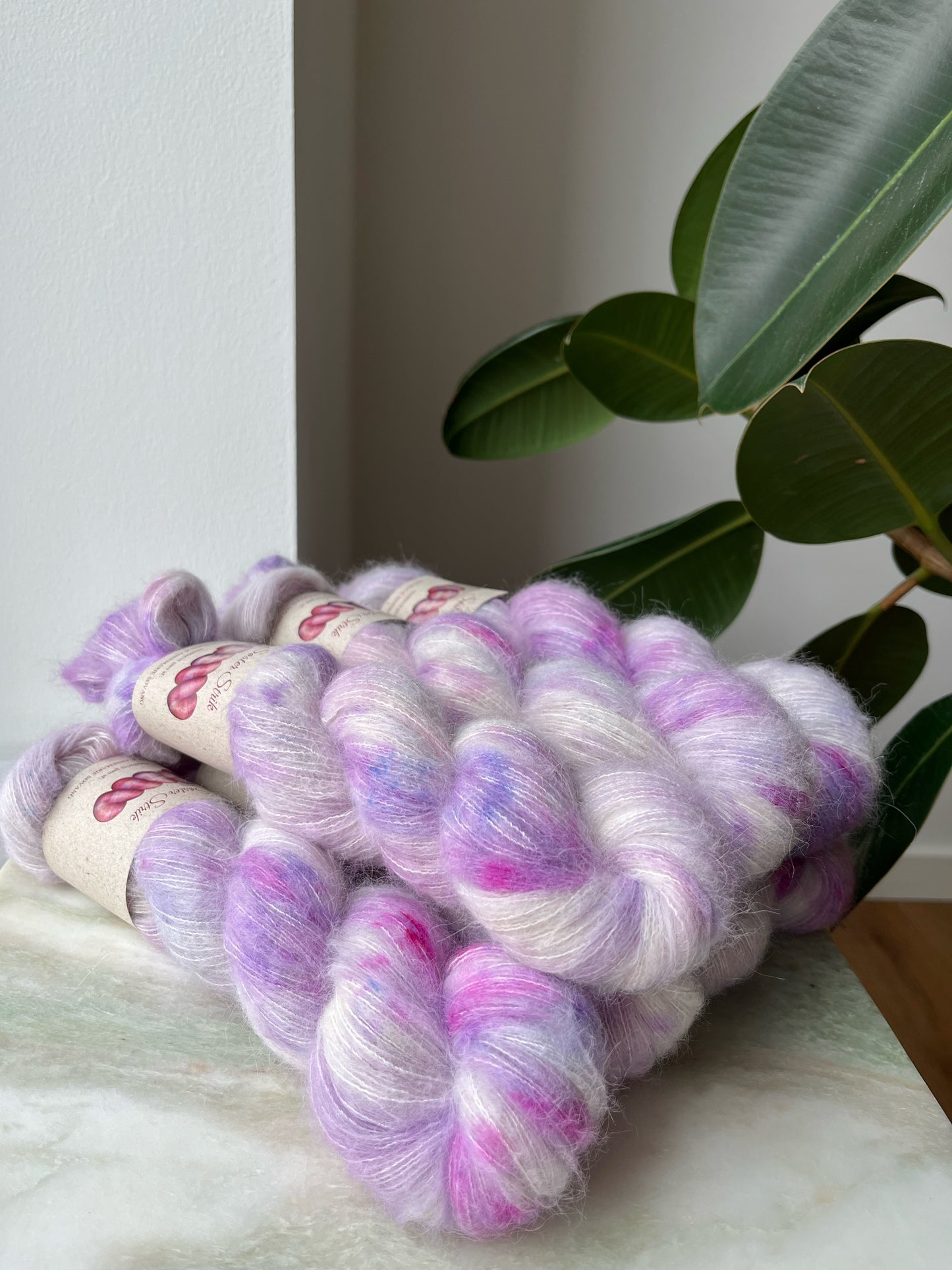 'Syren' - alpakka lace 400 m/50 g. (ny)