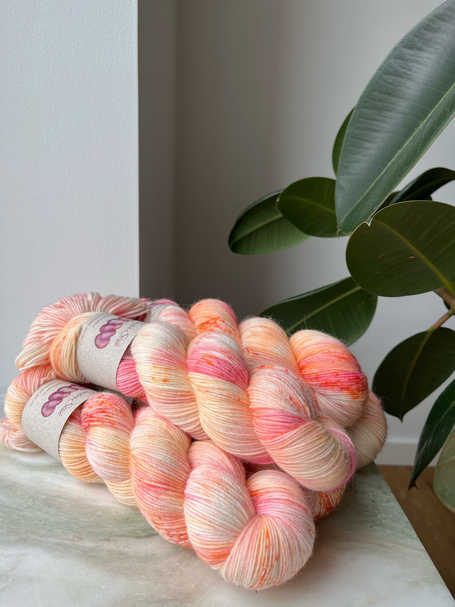 'Glasur' - alpakka sock 400 m/100 g.