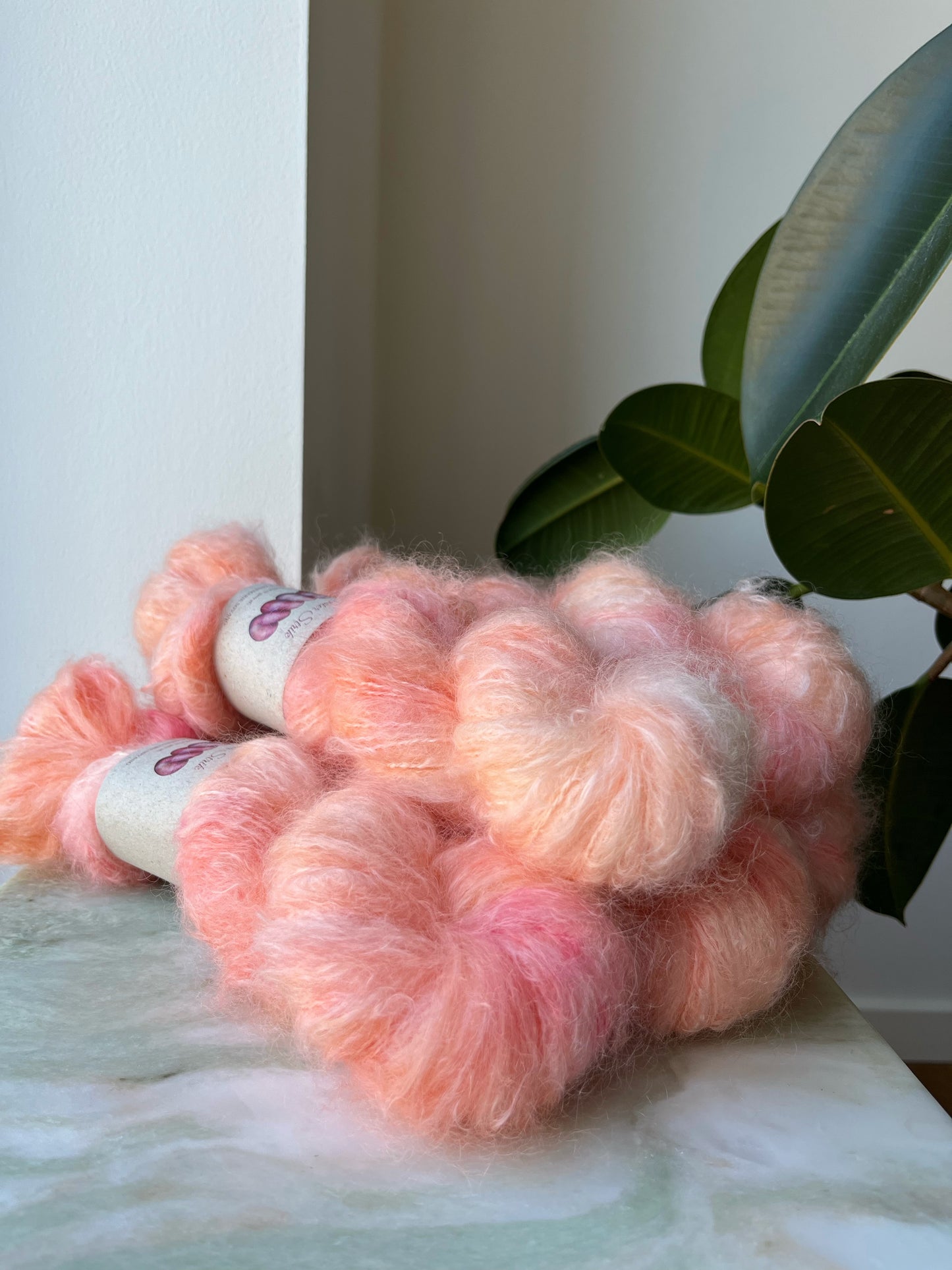 'Glasur' - fat mohair 200 m/100 g.