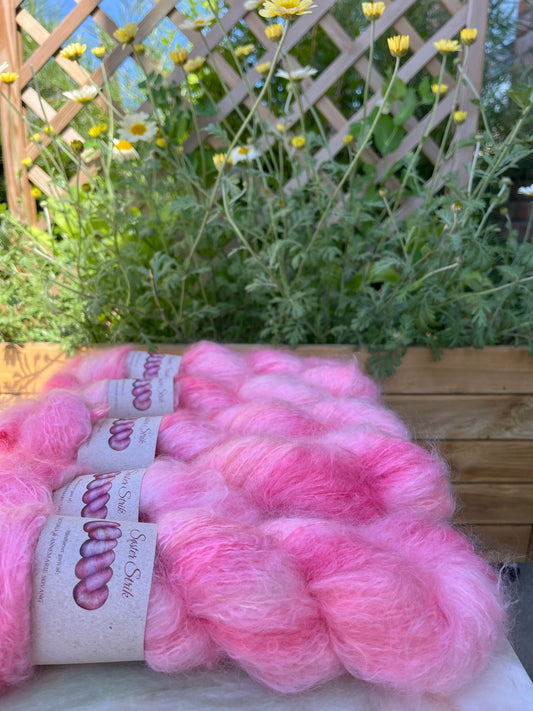 'Rabarber' Fat mohair