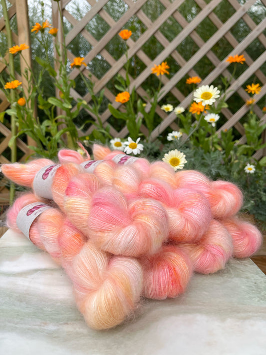 'Glasur' - silke mohair 420 m/50 g.
