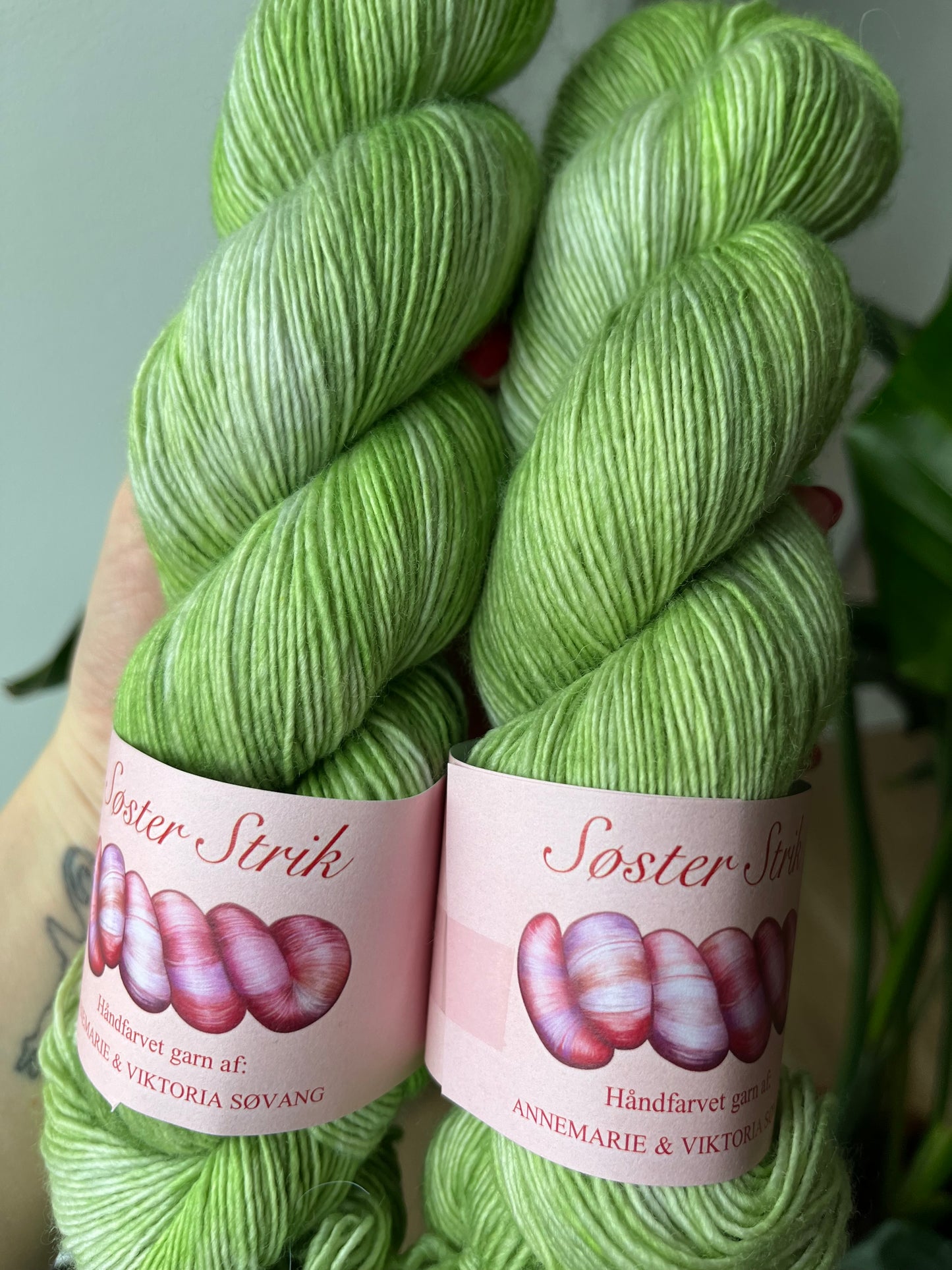 'Det spirer' - Merino singles 366m/100g.